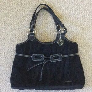 The Sac, knitted purse, good condition.
